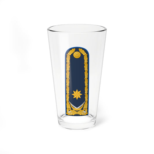 General mayor AzXKX rəisi (Azerbaijan) (Military Rank) Pint Glass 16oz