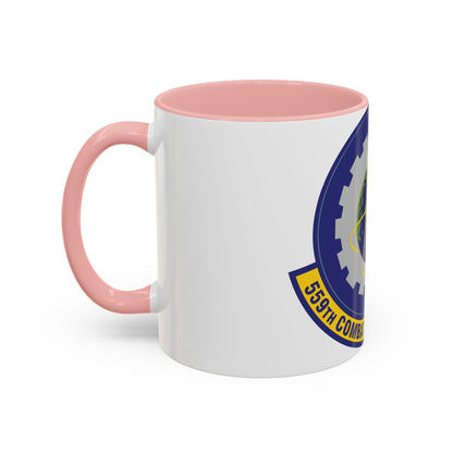 559th Combat Sustainment Squadron (U.S. Air Force) Accent Coffee Mug