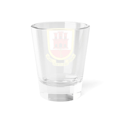 Coat of arms of Gibraltar1 (United Kingdom) (Coat of Arms) Shot Glass 1.5oz