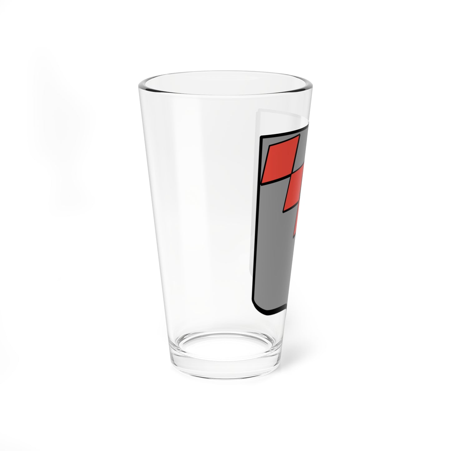 Coat of arms ooike (Belgium) (Coat of Arms) Pint Glass 16oz