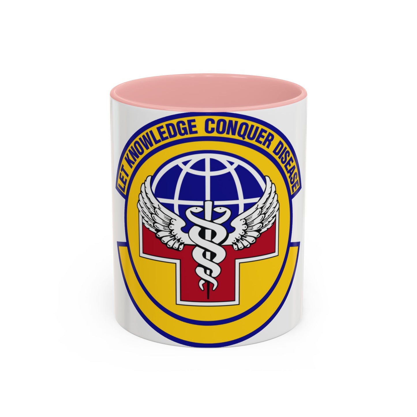 87 Healthcare Operations Squadron AMC (U.S. Air Force) Accent Coffee Mug