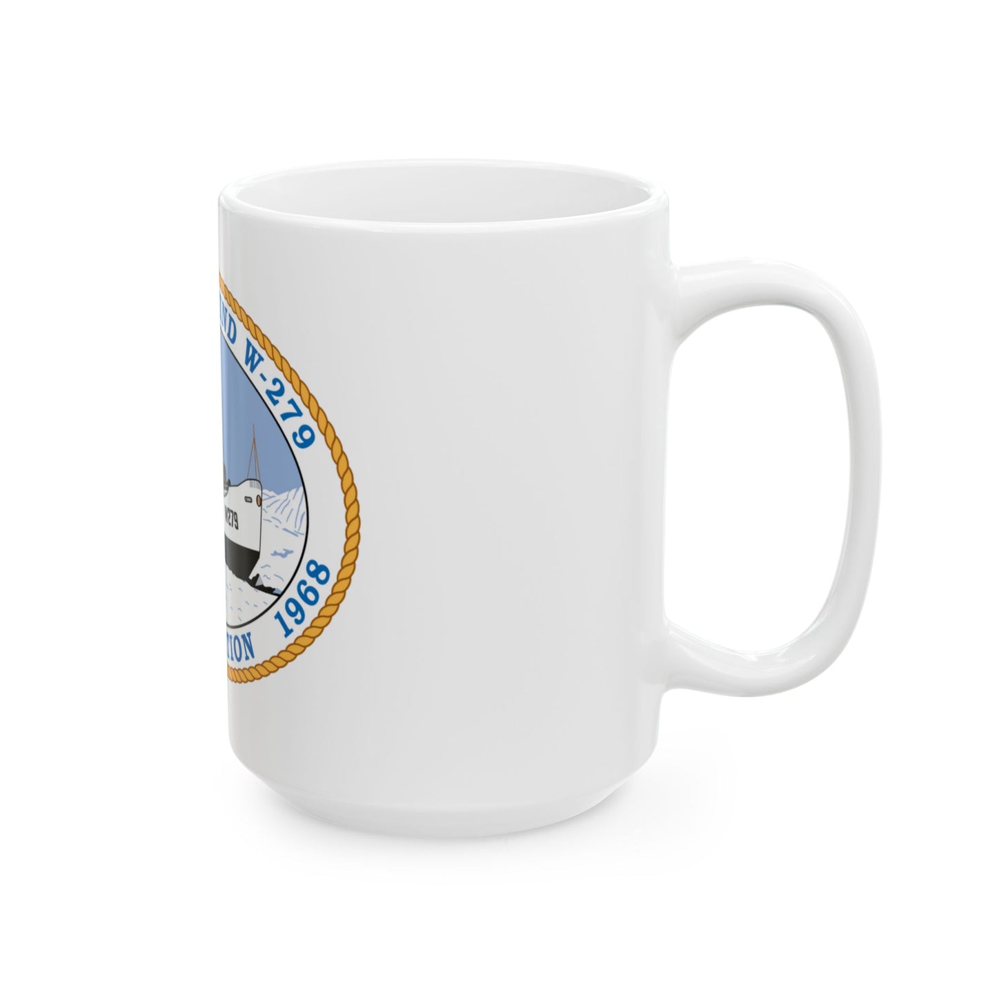 USCG Eastwind W 279 (U.S. Coast Guard) White Coffee Mug