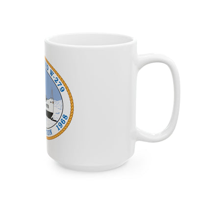 USCG Eastwind W 279 (U.S. Coast Guard) White Coffee Mug