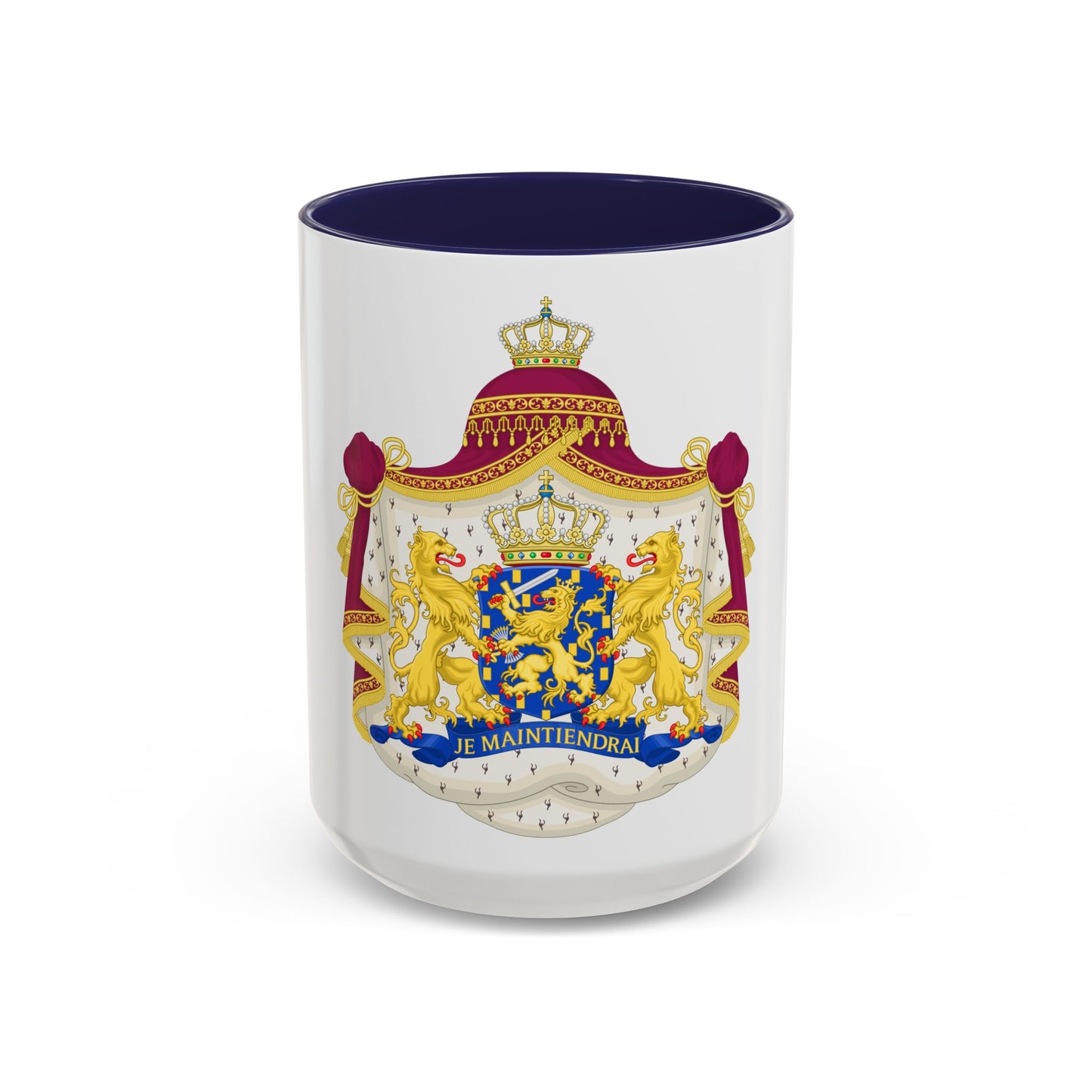 Royal coat of arms of the Netherlands - Accent Coffee Mug