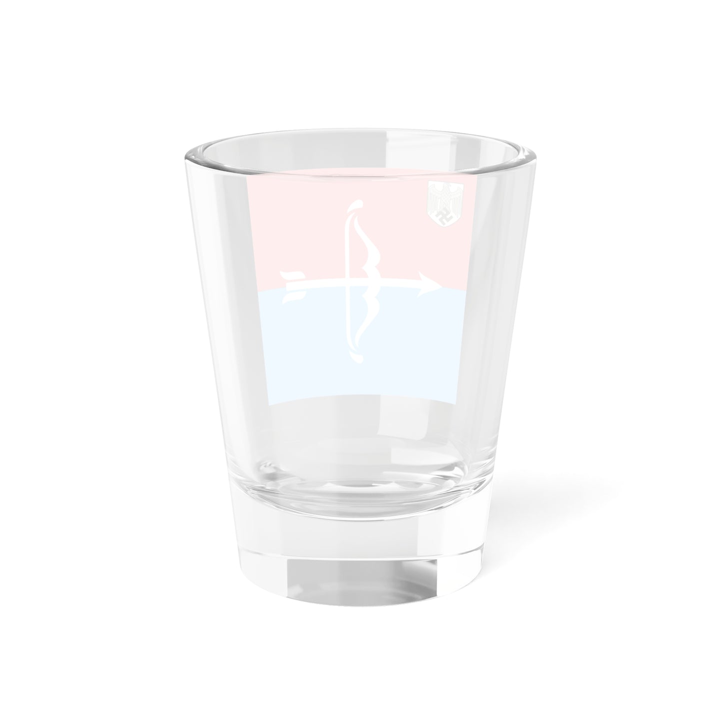 Turkistan Legion Flag (Germany) Shot Glass 1.5oz