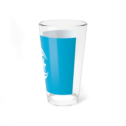 Flag of Kasumigaura Ibaraki (Japan) Pint Glass 16oz