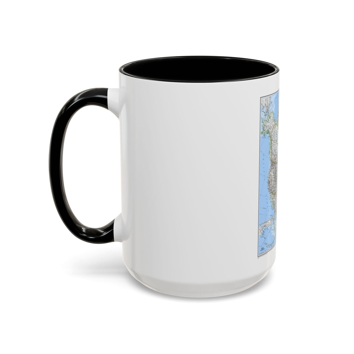 North America (2005) (Map) Accent Coffee Mug