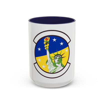 48 Healthcare Operations Squadron USAFE (U.S. Air Force) Accent Coffee Mug