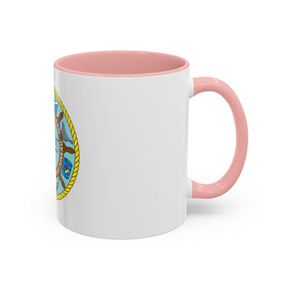USCG Marine Safety Office Juneau (U.S. Coast Guard) Accent Coffee Mug