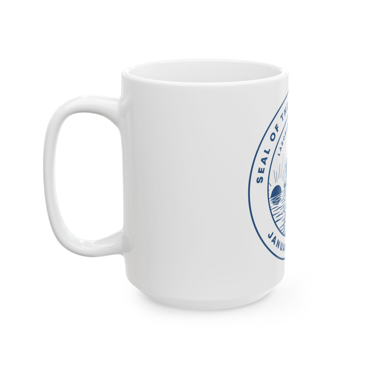 Seal of Toledo Ohio - White Coffee Mug