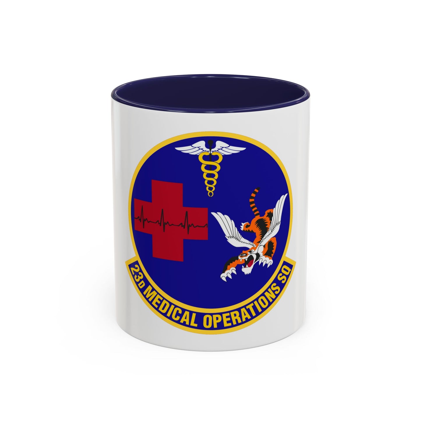 23d Medical Operations Squadron (U.S. Air Force) Accent Coffee Mug