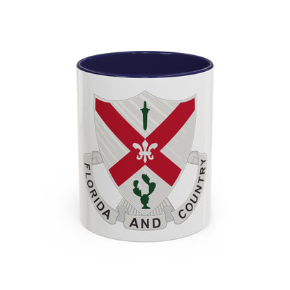 124th Infantry Regiment (U.S. Army) Accent Coffee Mug