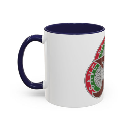 109 Medical Battalion (U.S. Army) Accent Coffee Mug