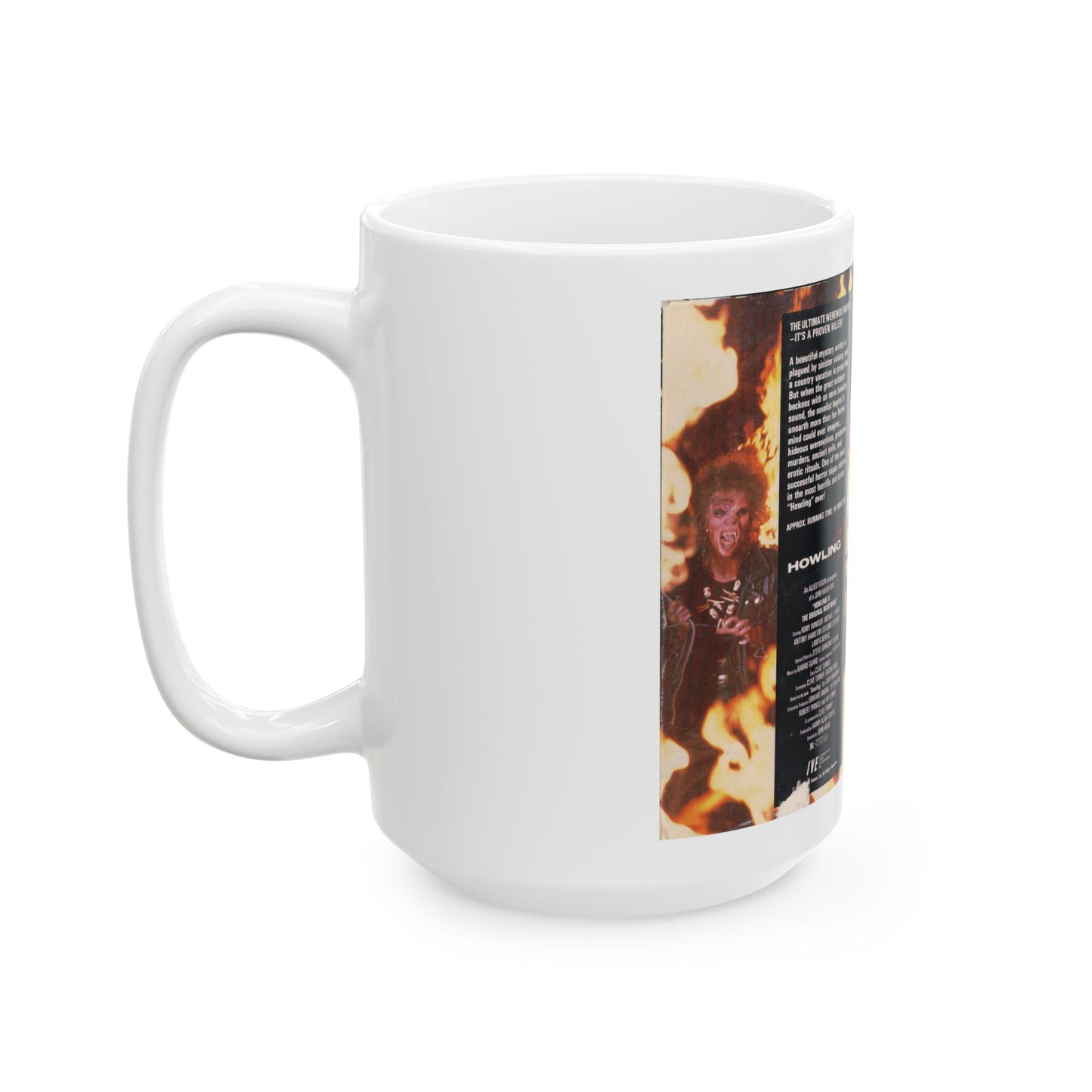 HOWLING IV THE ORIGINAL NIGHTMARE (VHS COVER) - White Coffee Mug