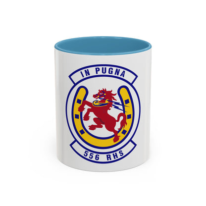 556th Red Horse Squadron (U.S. Air Force) Accent Coffee Mug