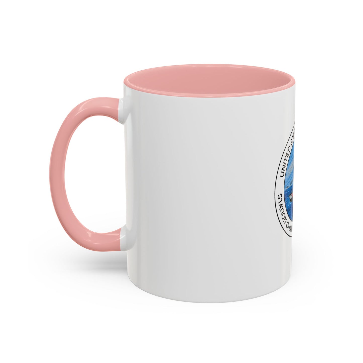 USCG Station Channel Islands Harbor (U.S. Coast Guard) Accent Coffee Mug