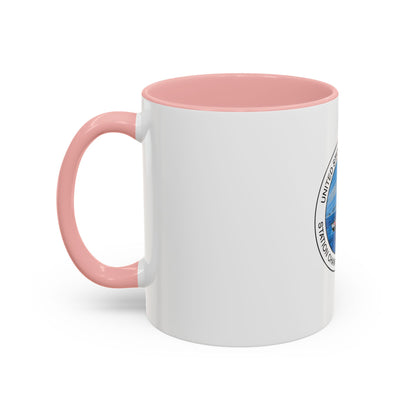 USCG Station Channel Islands Harbor (U.S. Coast Guard) Accent Coffee Mug