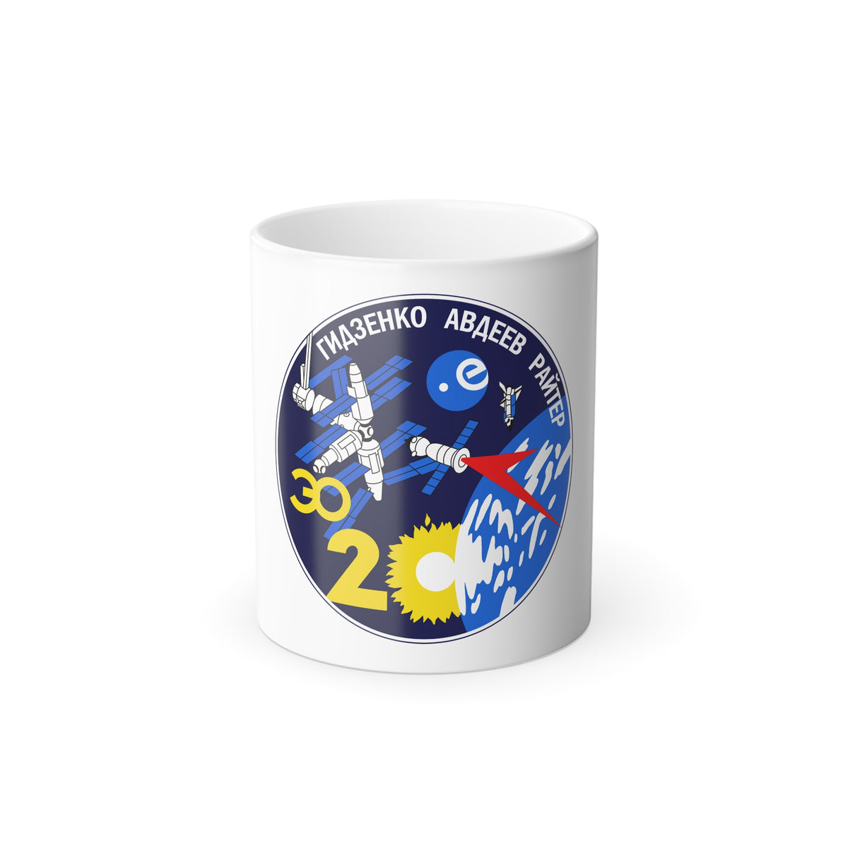 Soyuz TM-22 (Soyuz Programme) Color Changing Mug 11oz