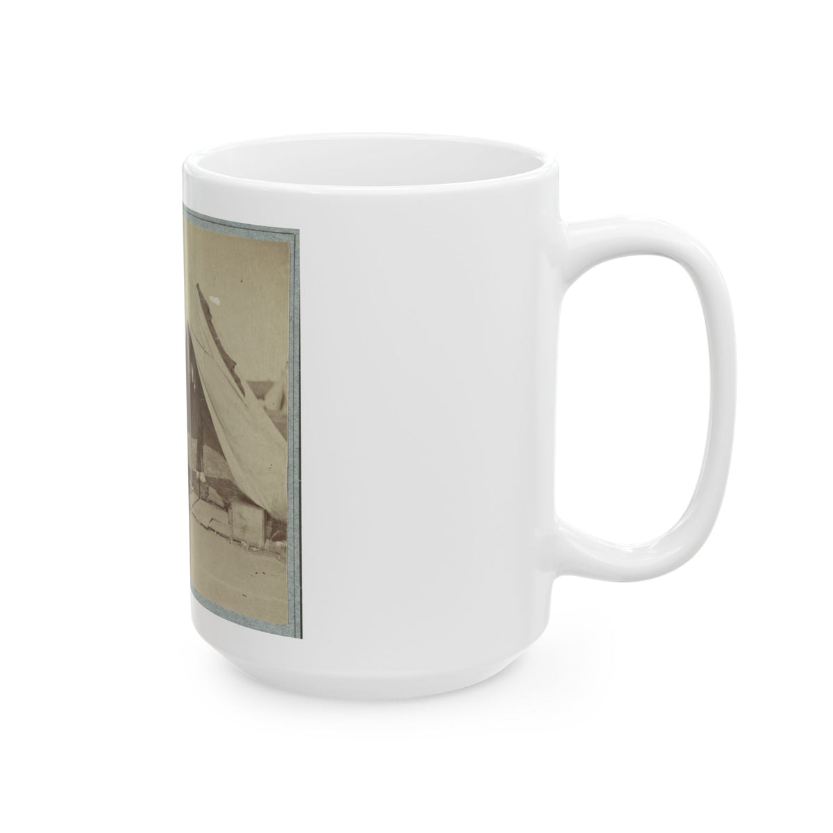 22d New York State Militia Near Harpers Ferry, Va., 1861 I.E.1862 001 (U.S. Civil War) White Coffee Mug
