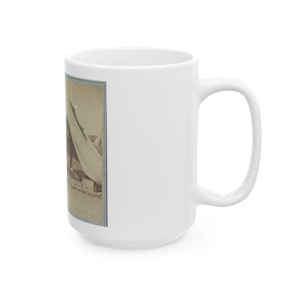 22d New York State Militia Near Harpers Ferry, Va., 1861 I.E.1862 001 (U.S. Civil War) White Coffee Mug