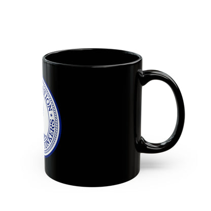 Seal of Yonkers New York - Black Coffee Mug