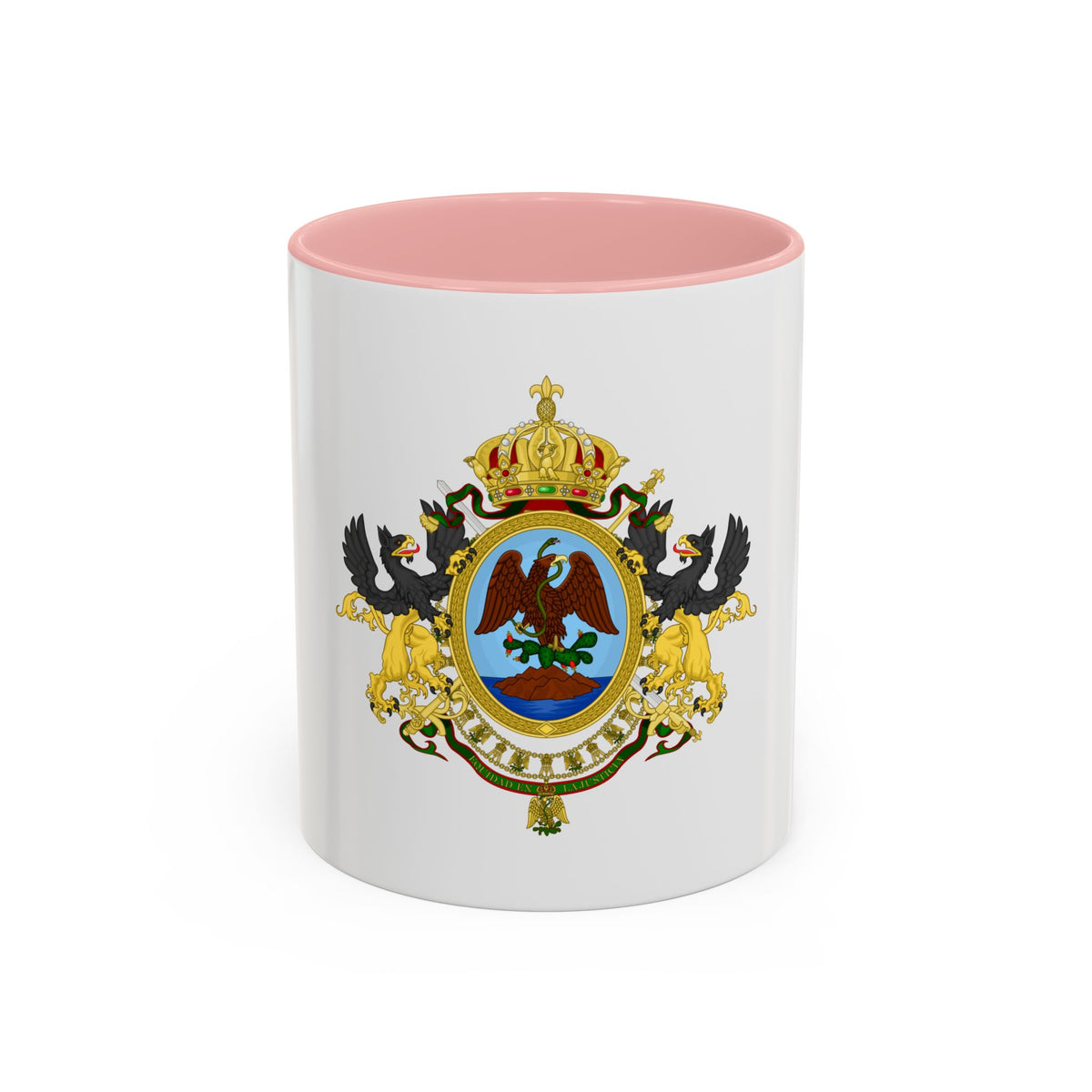 Coat of Arms Second Mexican Empire - Accent Coffee Mug
