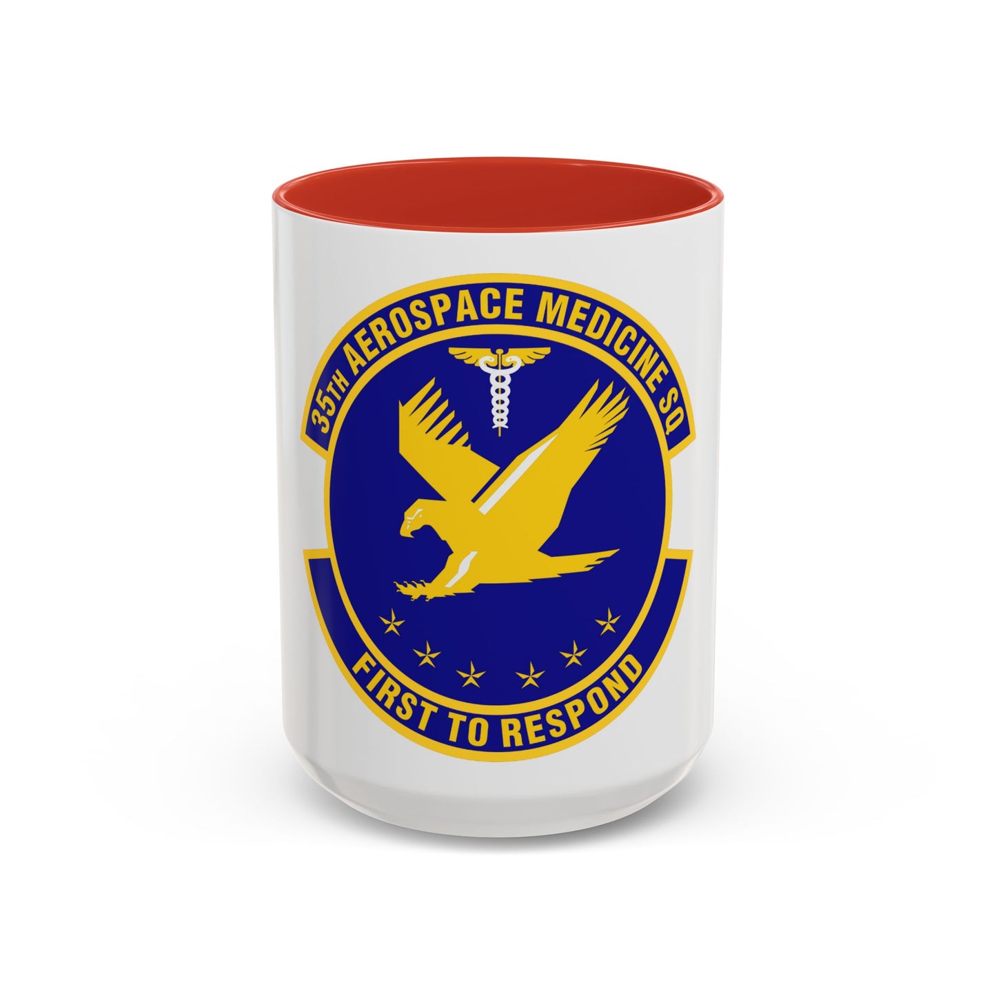 35th Aerospace Medicine Squadron (U.S. Air Force) Accent Coffee Mug