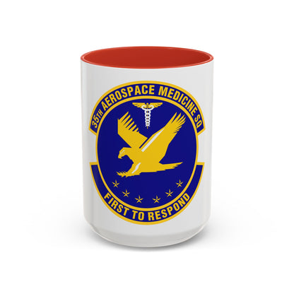 35th Aerospace Medicine Squadron (U.S. Air Force) Accent Coffee Mug