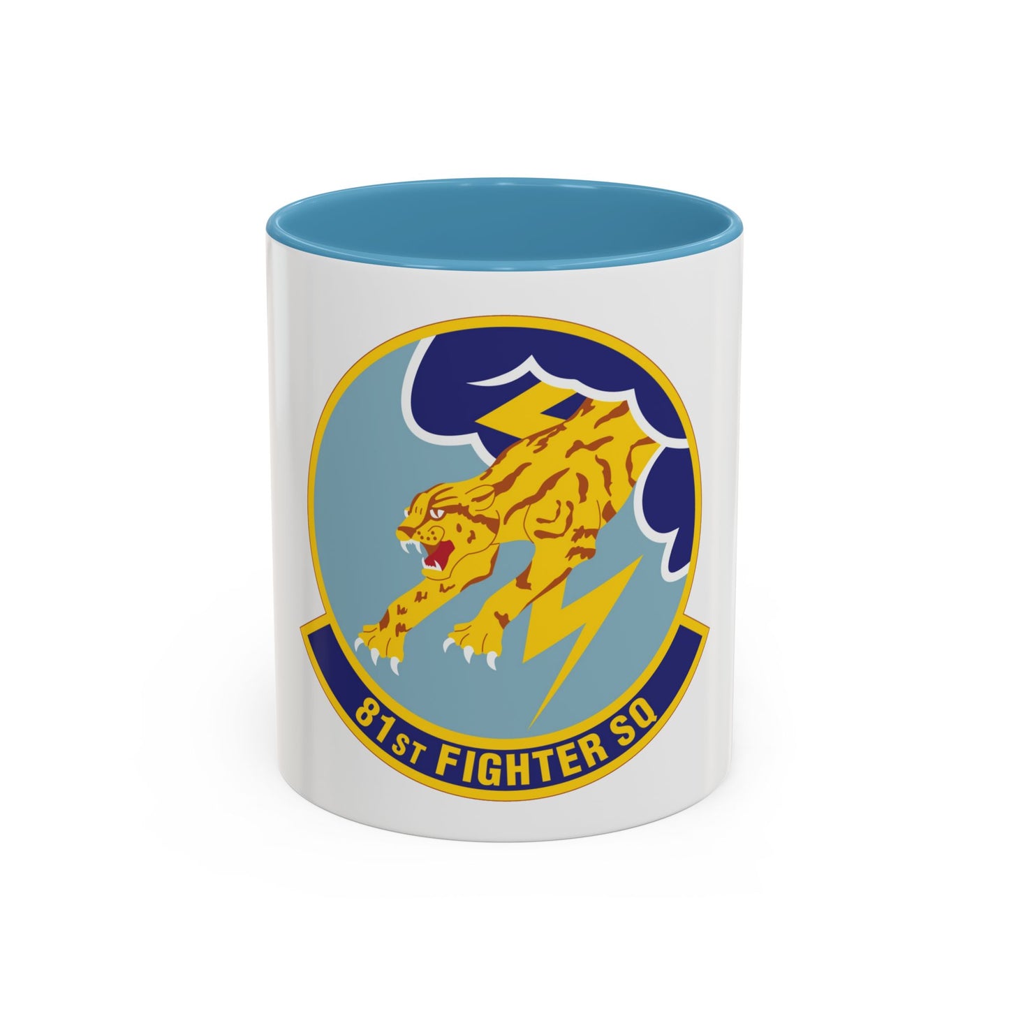 81st Fighter Squadron (U.S. Air Force) Accent Coffee Mug