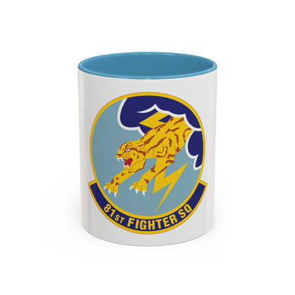 81st Fighter Squadron (U.S. Air Force) Accent Coffee Mug
