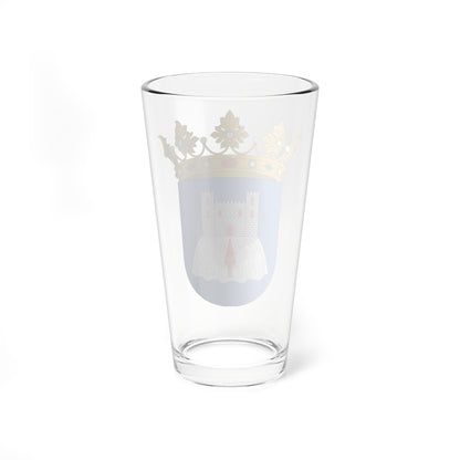 Escudo de Berrueco (Spain) (Coat of Arms) Pint Glass 16oz