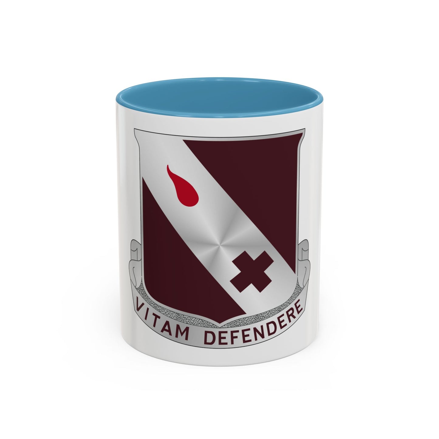 327 Medical Battalion (U.S. Army) Accent Coffee Mug
