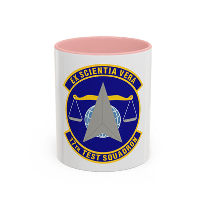 17th Test Squadron (U.S. Air Force) Accent Coffee Mug