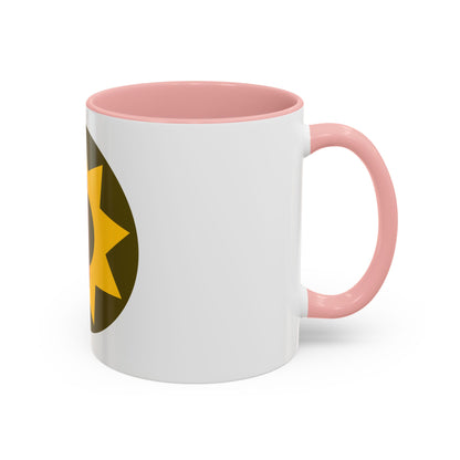 Pacific Coastal Frontier (U.S. Army) Accent Coffee Mug