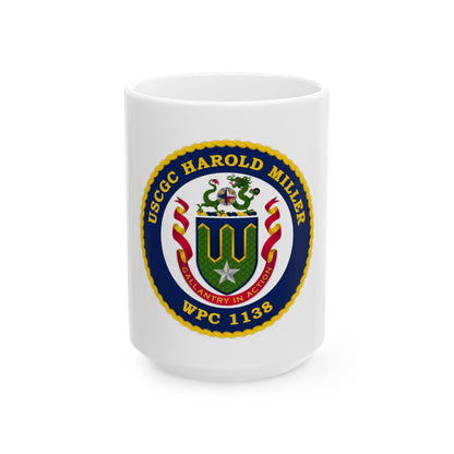 USCGC Harold Miller WPC 1138 (U.S. Coast Guard) White Coffee Mug