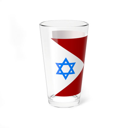 Flag of IDF Computer Service Directorate (Israel) Pint Glass 16oz