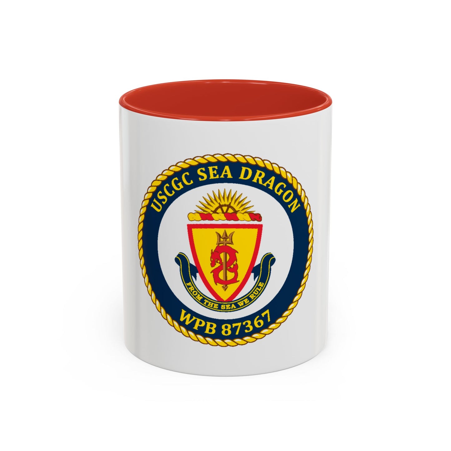 USCGC Sea Dragon WPB 87367 (U.S. Coast Guard) Accent Coffee Mug