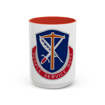 49 Personnel Services Battalion (U.S. Army) Accent Coffee Mug