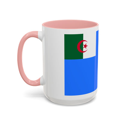 Naval Jack of Algeria - Accent Coffee Mug