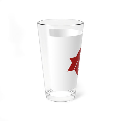 Flag of Asahi Aichi 1972-2005 (Japan) Pint Glass 16oz
