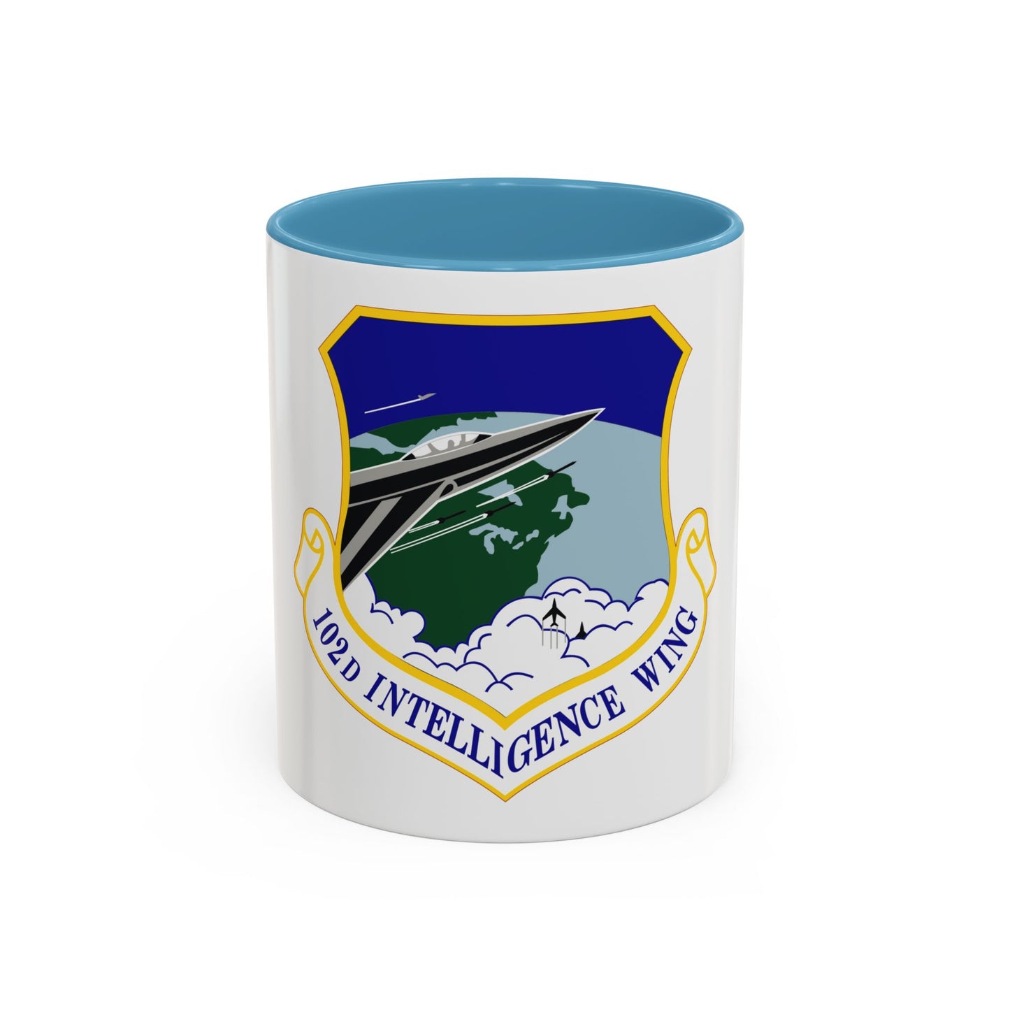 102d Intelligence Wing (U.S. Air Force) Accent Coffee Mug