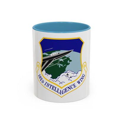 102d Intelligence Wing (U.S. Air Force) Accent Coffee Mug