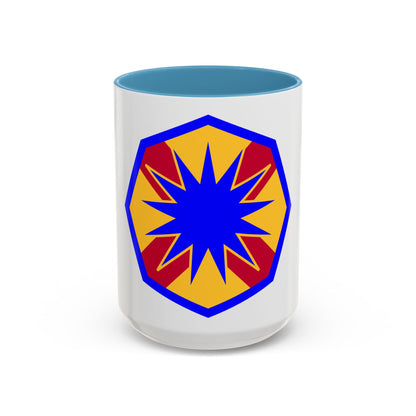 13th Sustainment Command Expeditionary (U.S. Army) Accent Coffee Mug
