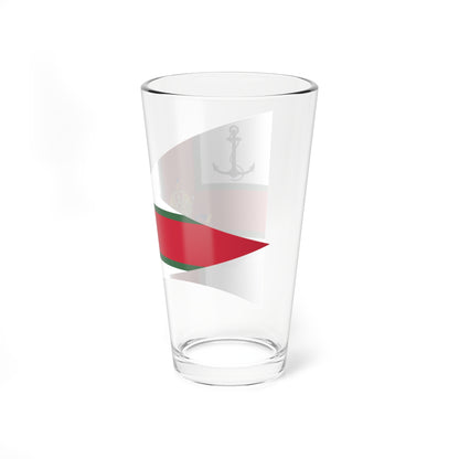 Pennant of Members of the Imperial and Royal Yacht Squadron Transleithania (Hungary) Pint Glass 16oz