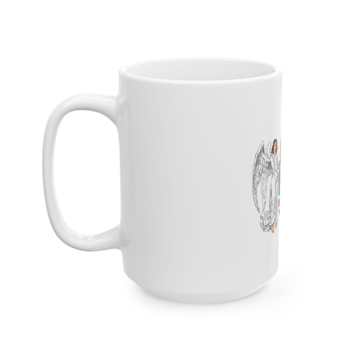 Coat of arms of the Lands of the Holy Hungarian Crown (1896-1915) - White Coffee Mug