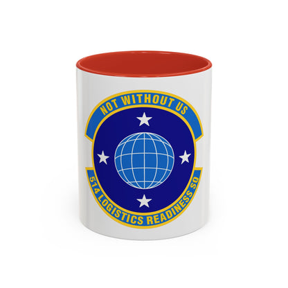 514 Logistics Readiness Squadron AFRC (U.S. Air Force) Accent Coffee Mug