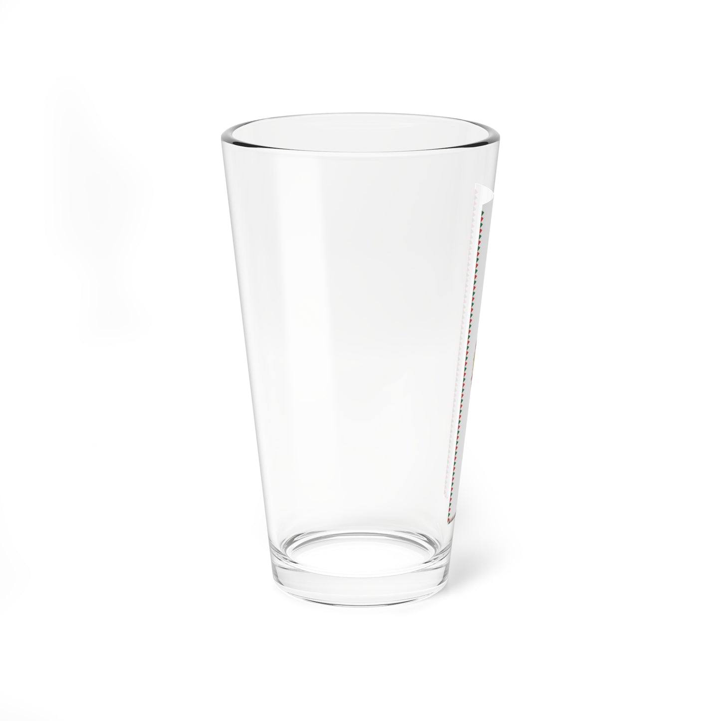 Flag of Hajdusamson vertical (Hungary) Pint Glass 16oz