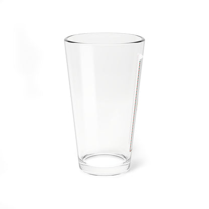 Flag of Hajdusamson vertical (Hungary) Pint Glass 16oz