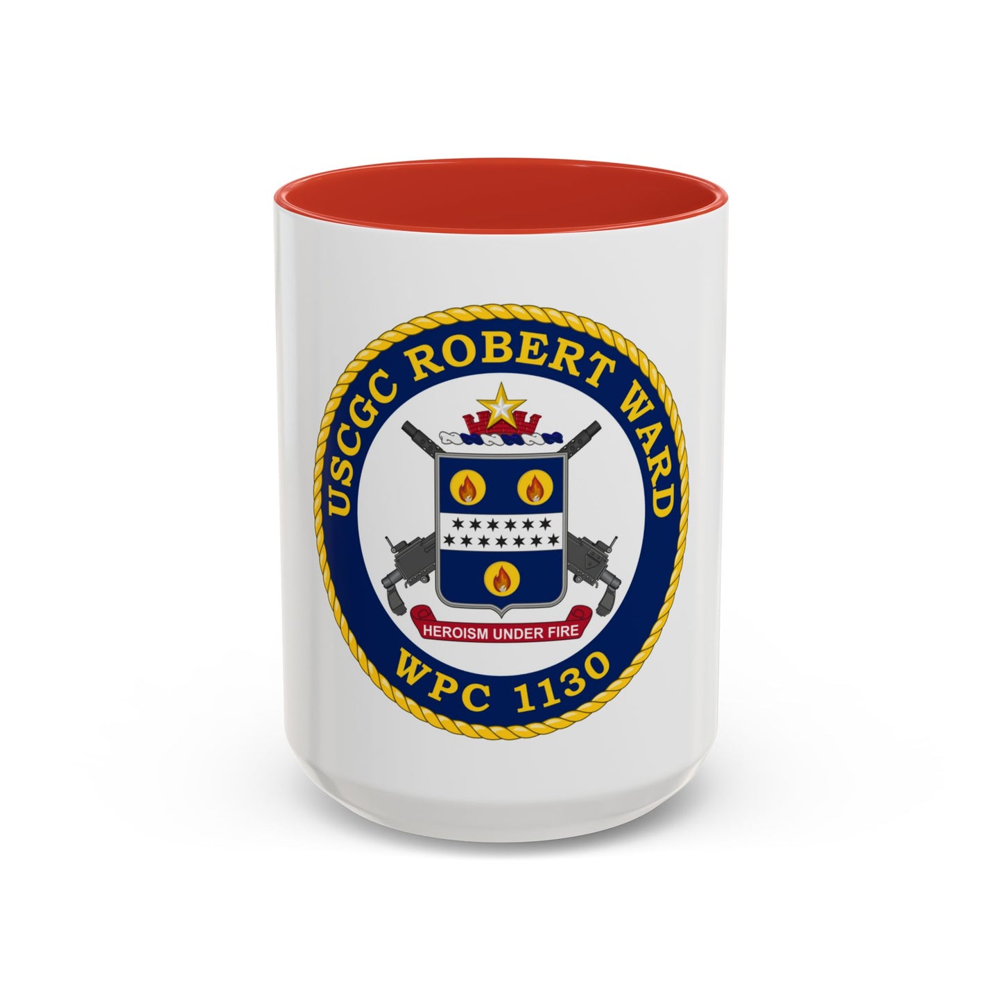 USCGC Robert Ward WPC 1130 (U.S. Coast Guard) Accent Coffee Mug