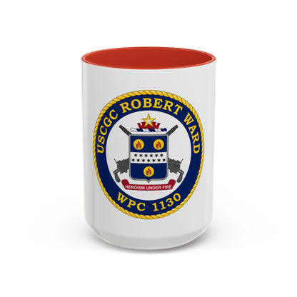 USCGC Robert Ward WPC 1130 (U.S. Coast Guard) Accent Coffee Mug